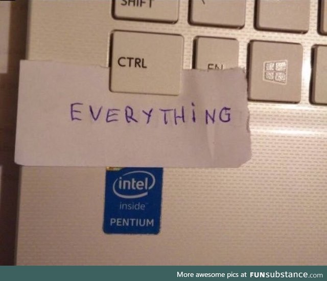 Don't worry, I have everything under control