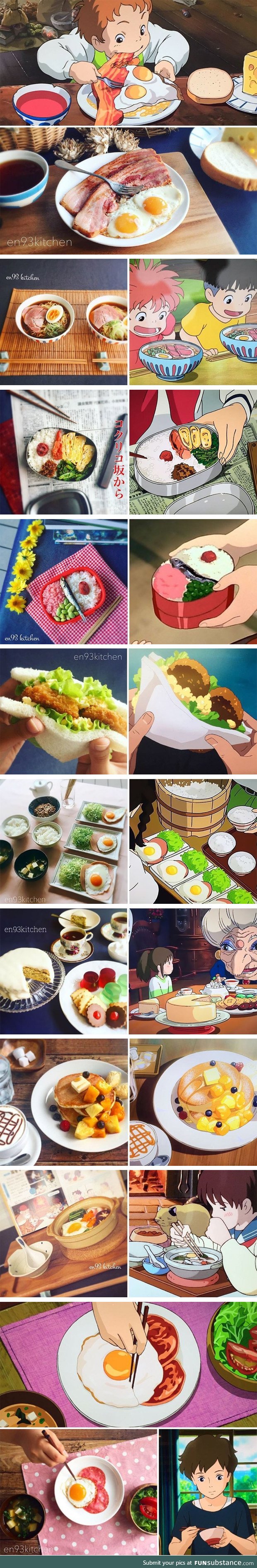 Anime food