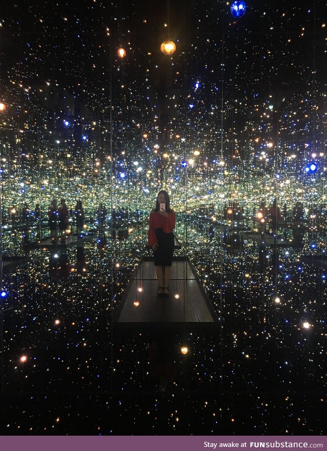 Infinity mirrors - yayoi kusama, atlanta