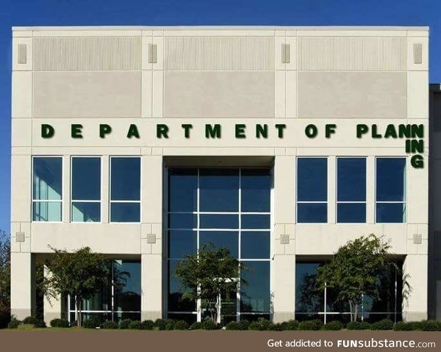 Well planned Department