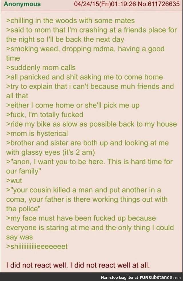 Anon goes camping