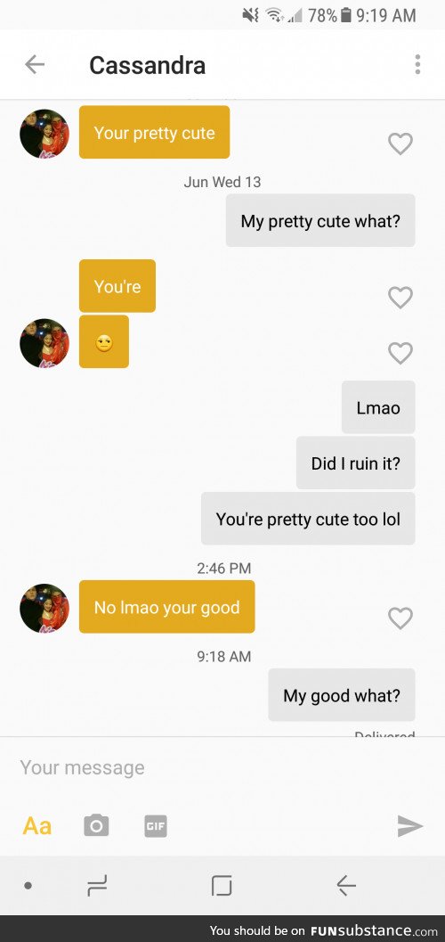 I'll see myself out