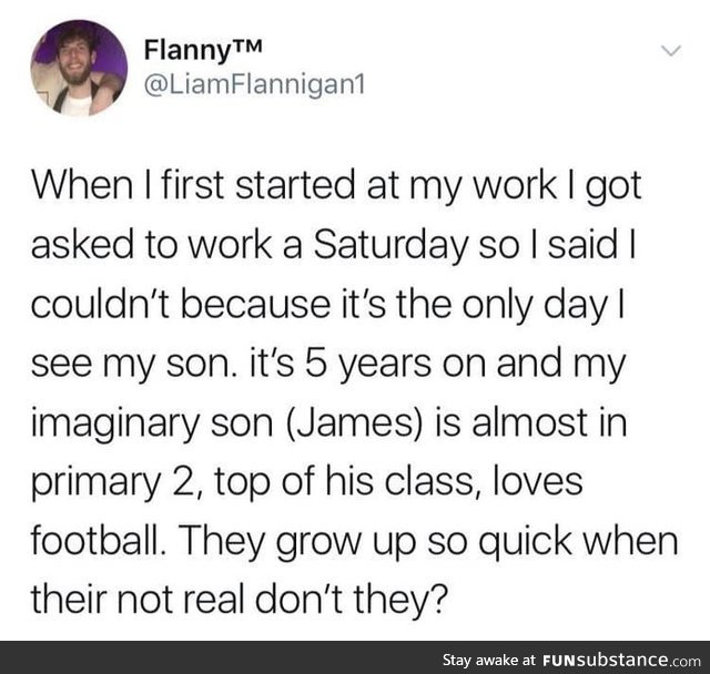 Who else has imaginary children?