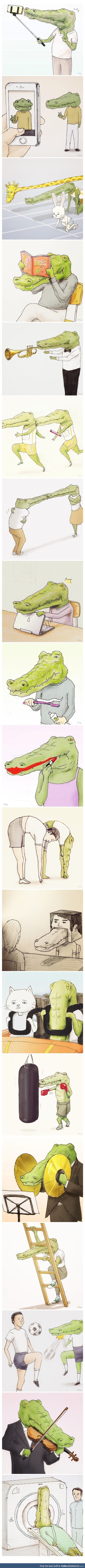 Crocodile tears