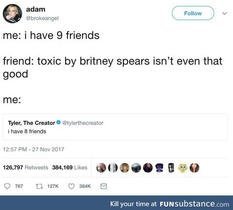Lost a friend