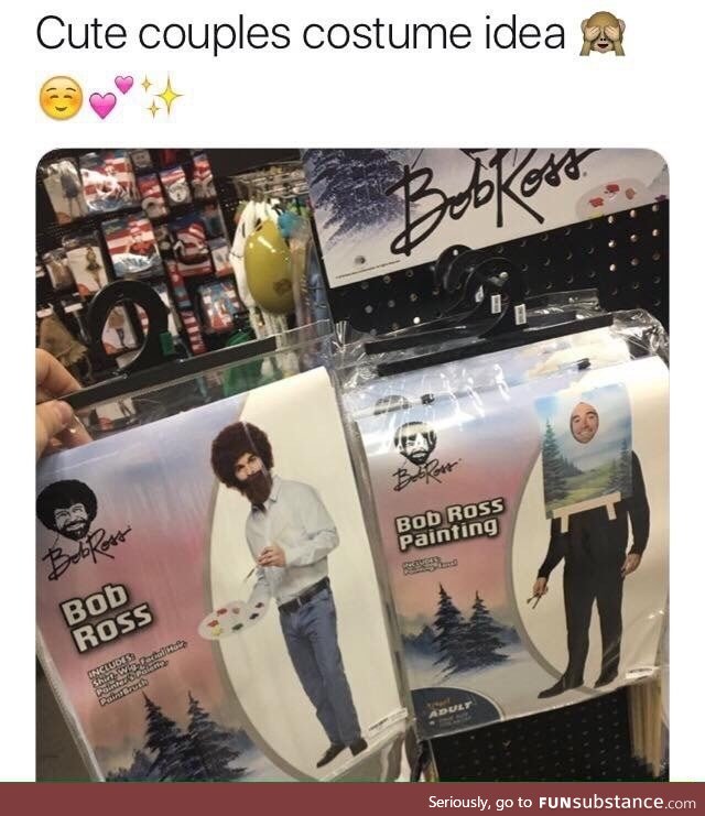 Bob Ross costume