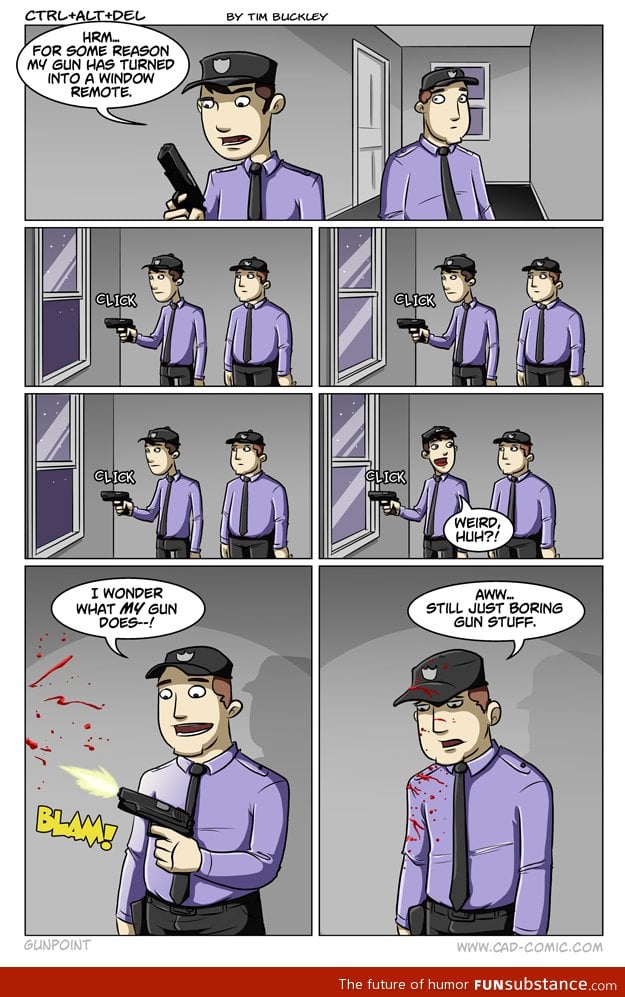 Gun comic