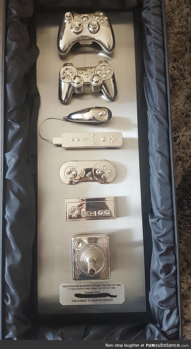 What you get if you work at Blizzard for 15 years
