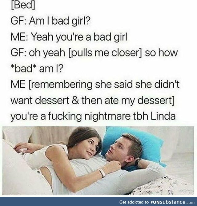 "No dessert for me, thanks!"
