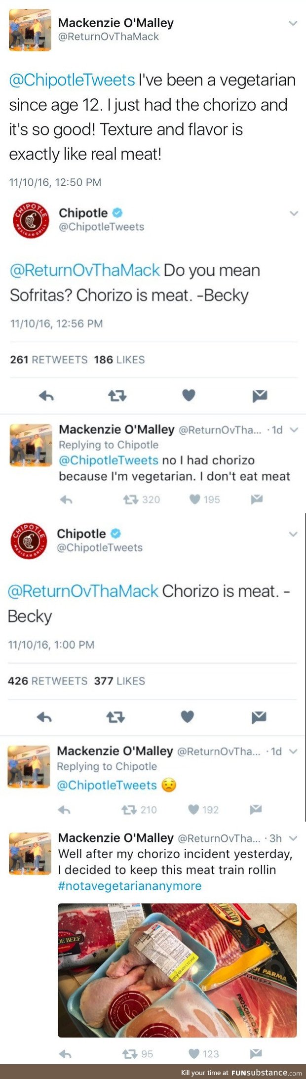 Chipotle the vegan slayer