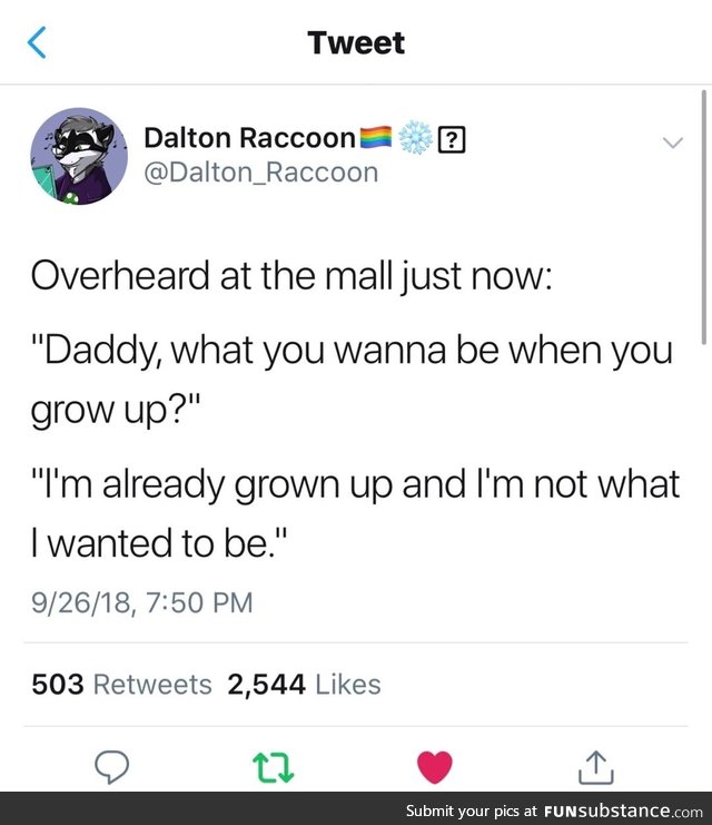 I'm already grow up