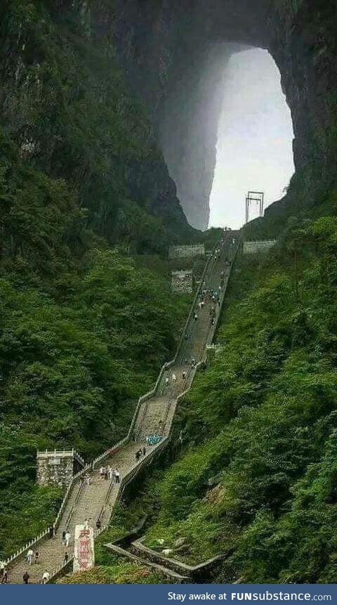 Heaven's gate. China