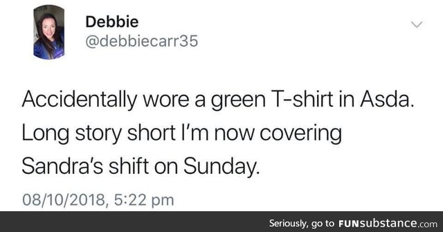I don’t even work here