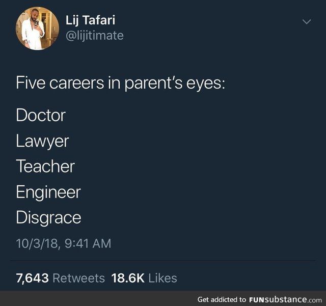 5 career options