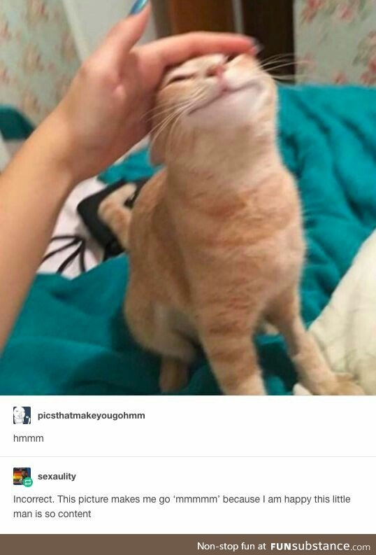 When he plays with your hair