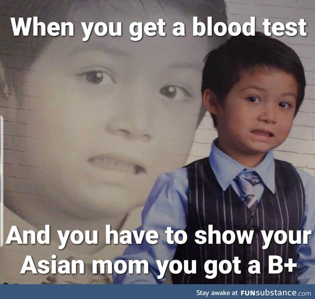 Blood tests are hard to study for