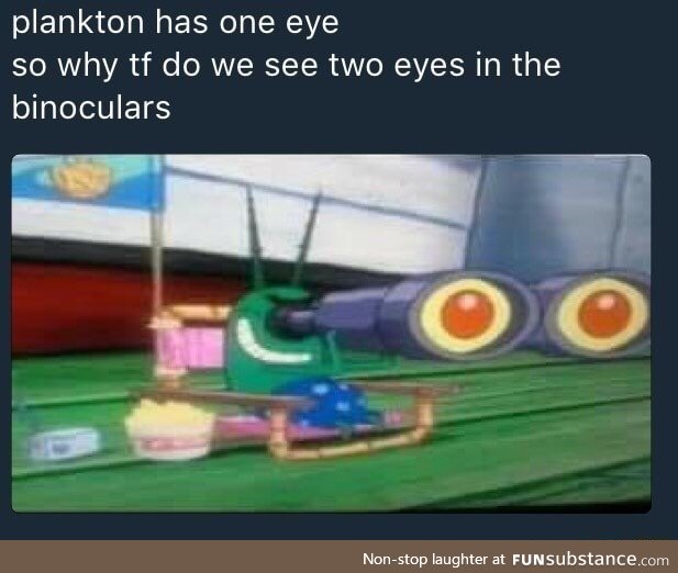 Because they're pointing to the same eye