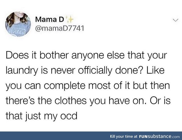 This genuinely bothers me