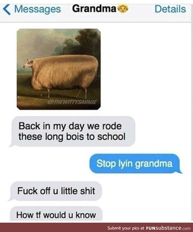 Ride it hard