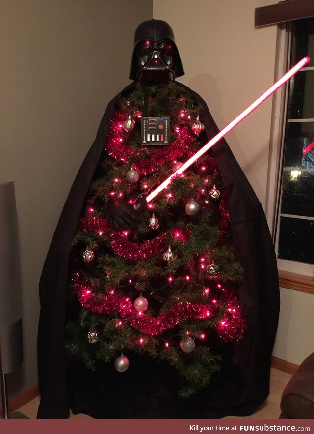 Star Wars christmas tree!