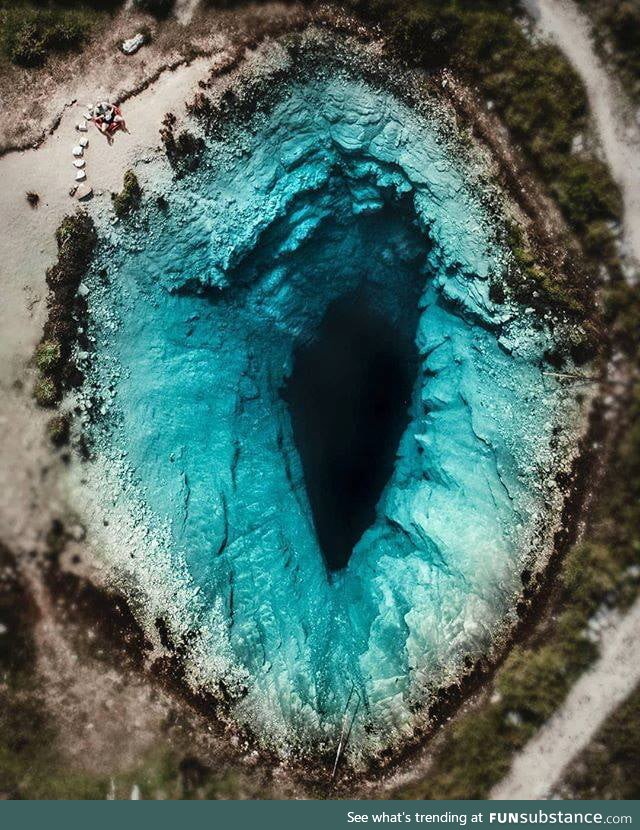 Blue hole, Croatia