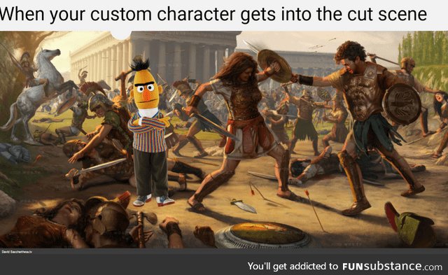 He looks lost