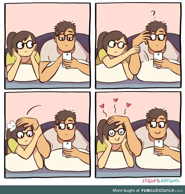 Having a gf is like having a cat