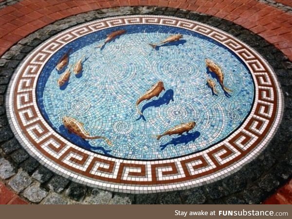 Mosaic fish