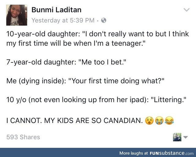 Their first time