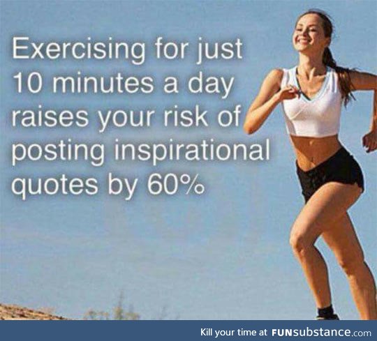 One of the many effects of exercise