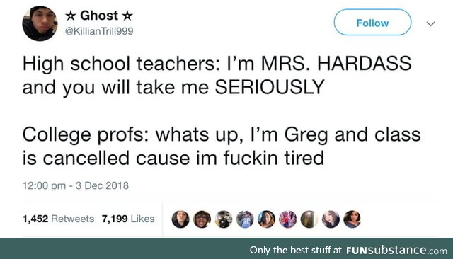 Thanks be to Greg