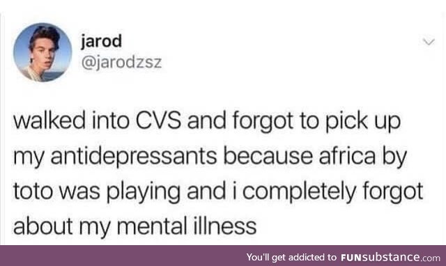 “I bless the rains down in Africaaa”