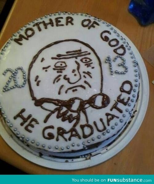 Graduation cake