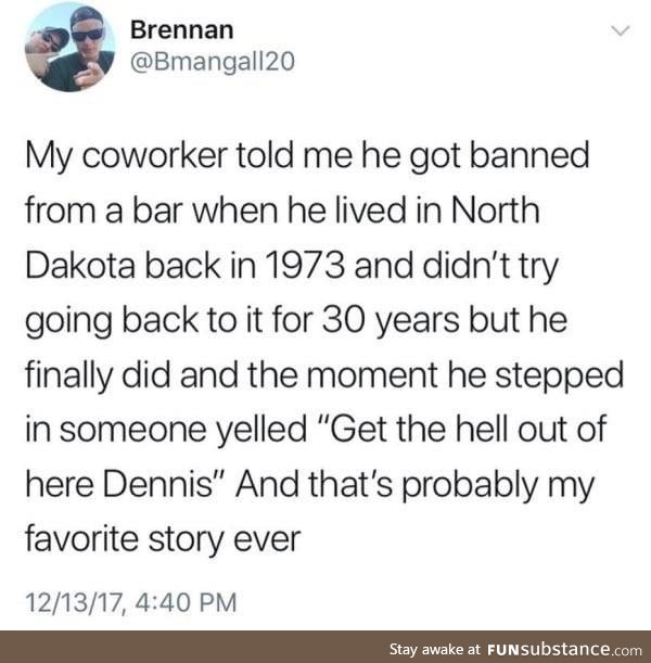 Nice try Dennis