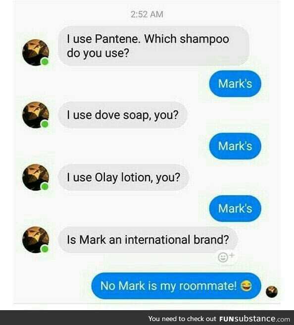 And he has some international brands