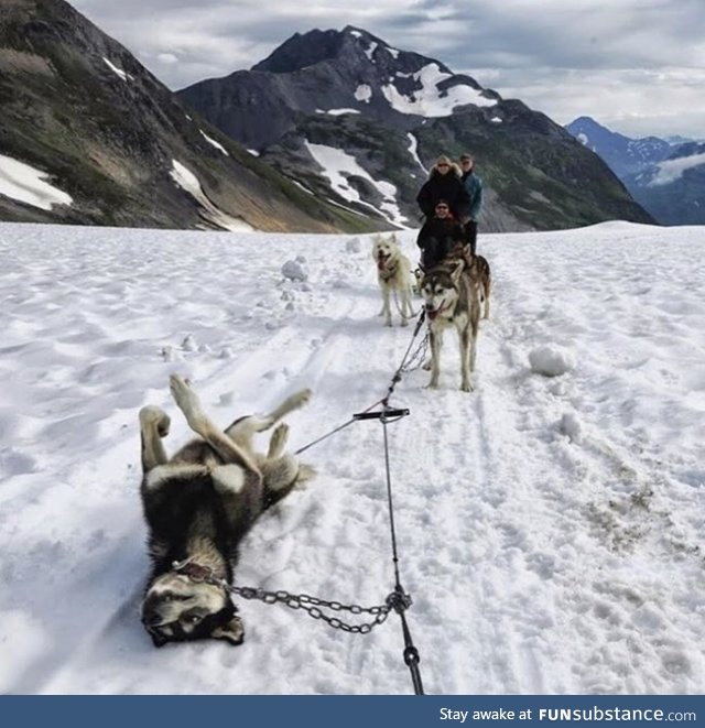 Flat tire in Alaska