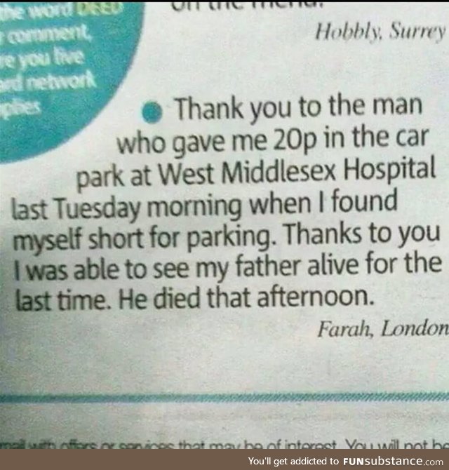 Always help the others when you can