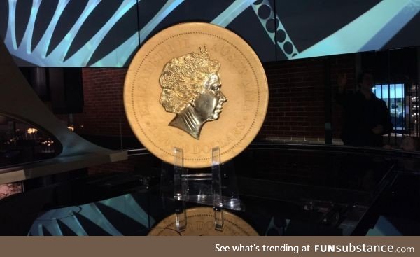 Largest useable currency in the world. 1 million dollar coin