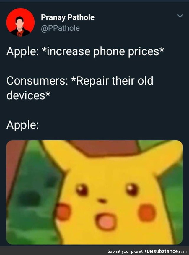 I buy a whole new house everytime a light bulb goes out