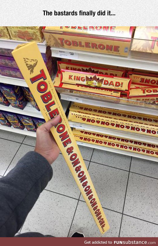 Neverending toblerone