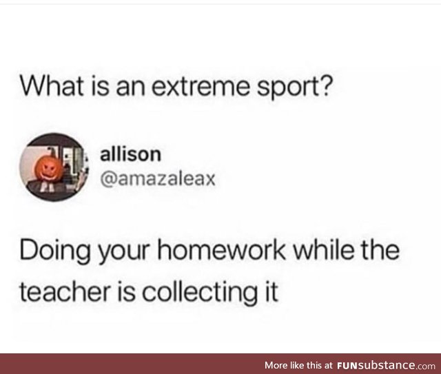 It is funny for us that's watching