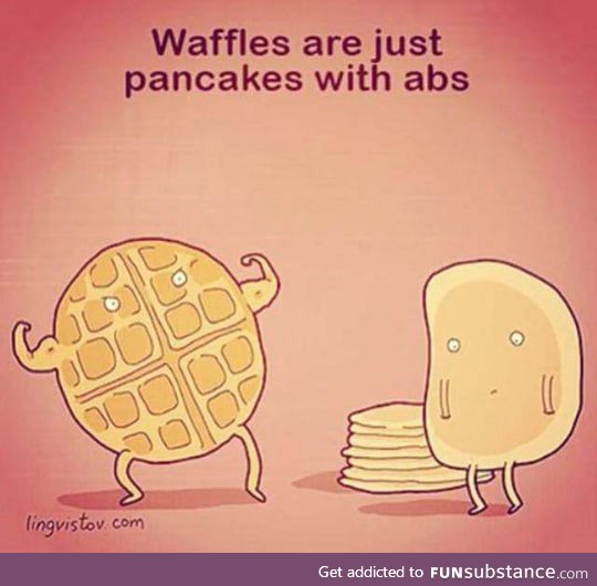 Truth about waffles
