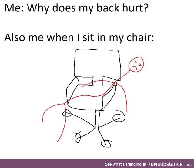 Couldn't chair less