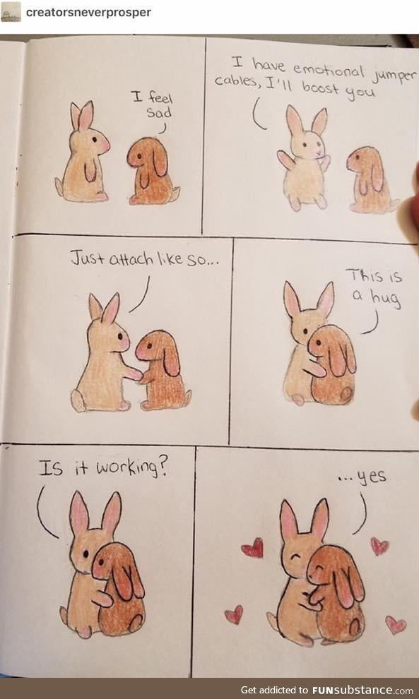 Emotional jumper cables