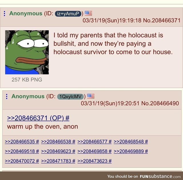 Anon tries to redpill his parents