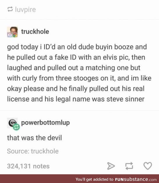 Satan Sbeve Sinner