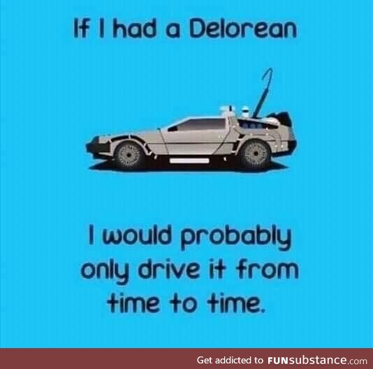 Back..........To the FUTURE