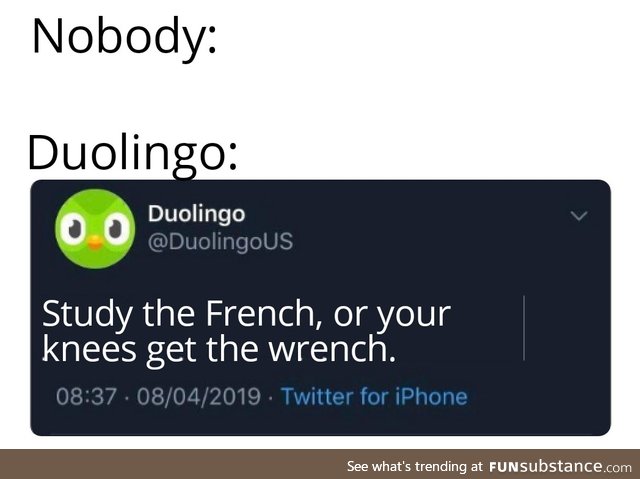 Spanish or vanish