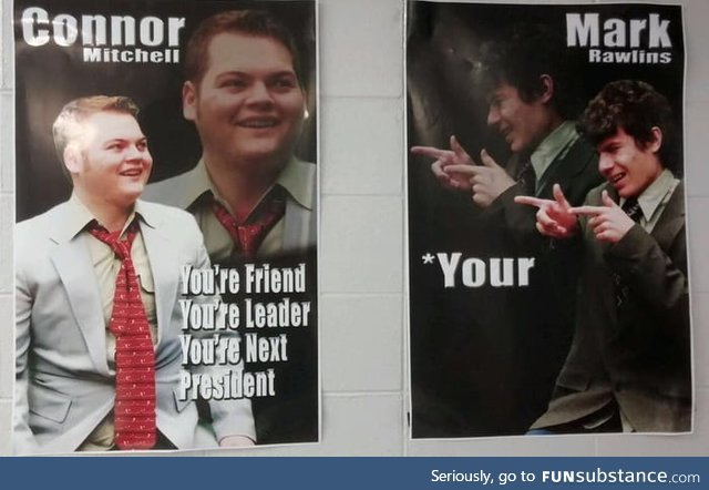 I'm voting for Mark