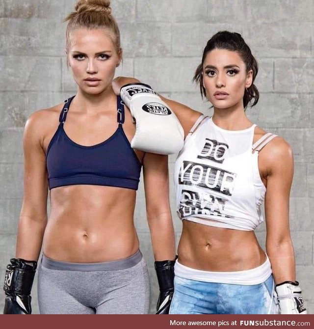 Dolph Lundgren and Jean Claude Van Damm's daughters
